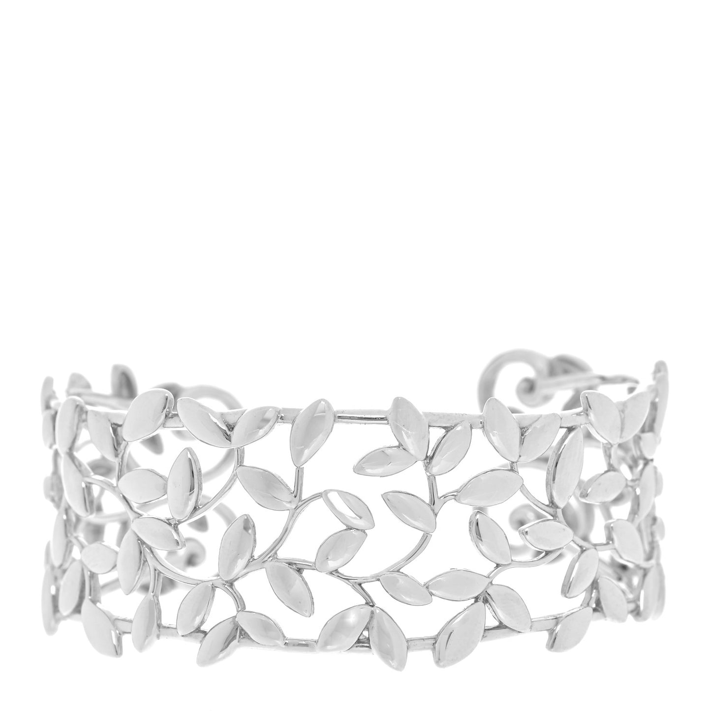 Sterling Silver Paloma Picasso Olive Leaf Cuff Bracelet