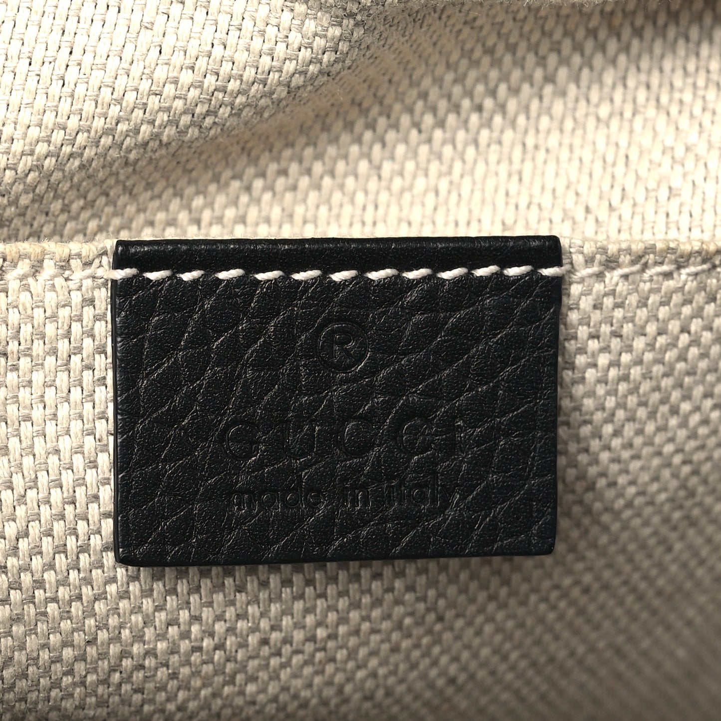 Pebbled Calfskin Small Soho Disco Bag Black