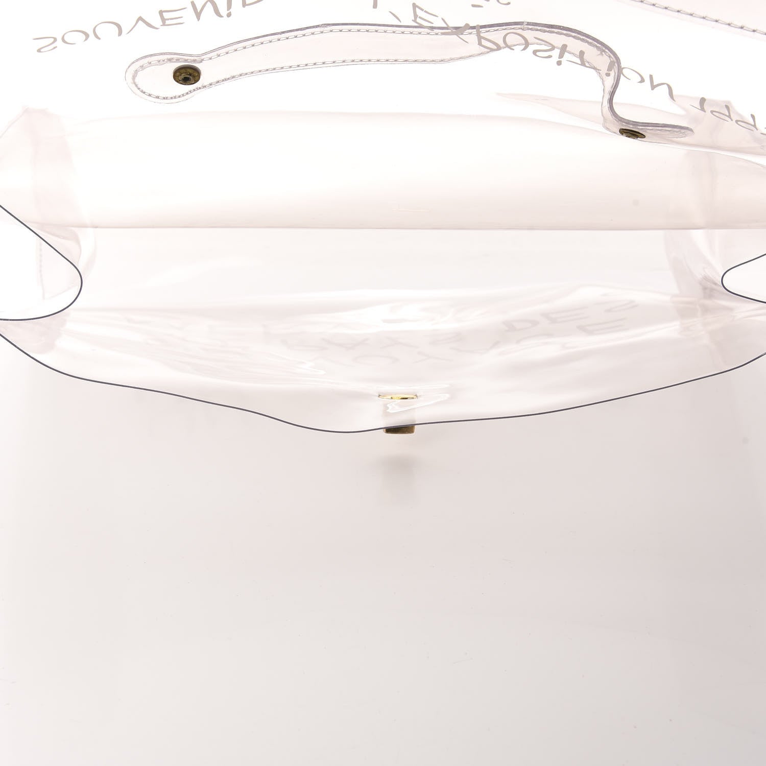 Hermes Vinyl Souvenir De L'Exposition Kelly Transparent 5 of 10