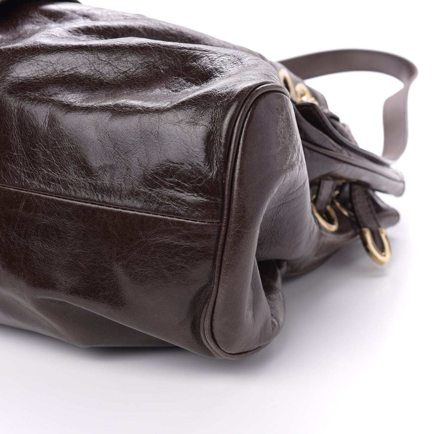 Calfskin Ramona Tote Brown