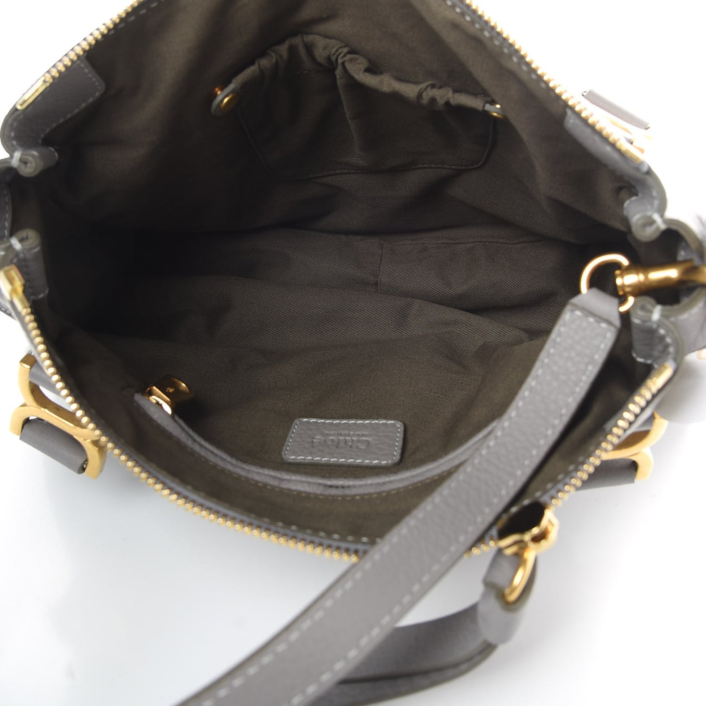 Calfskin Medium Marcie Satchel Cashmere Grey