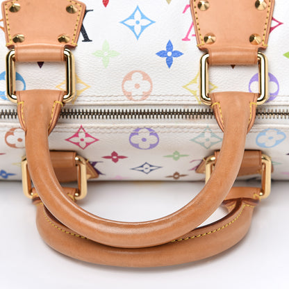 Louis Vuitton Monogram Multicolor Speedy 30 White 10 of 13