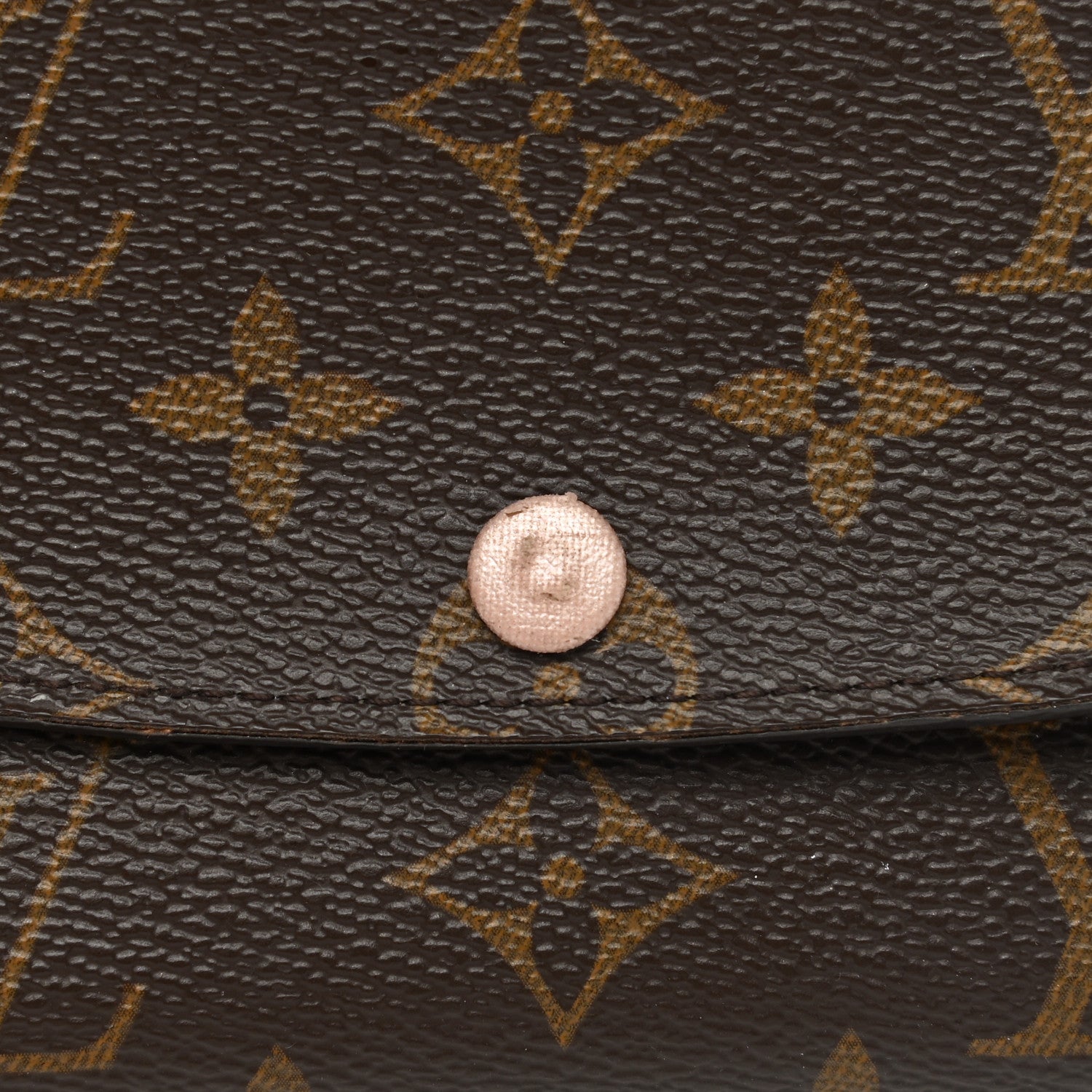 Louis Vuitton Monogram Emilie Wallet Rose Ballerine 10 of 16