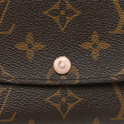 Louis Vuitton Monogram Emilie Wallet Rose Ballerine 10 of 16