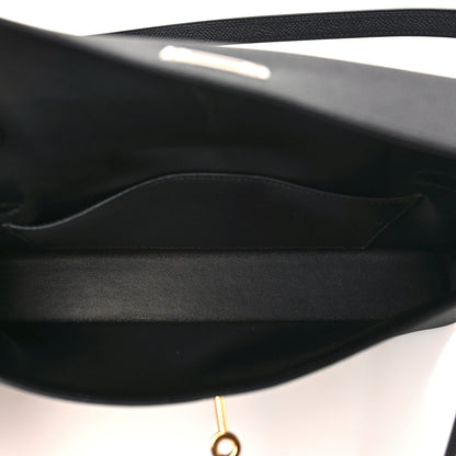 Hermes Epsom Kelly Elan Black 5 of 11