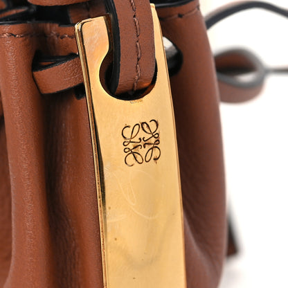 Loewe Calfskin Brass Balloon Nano Bucket Bag Tan 6 of 9
