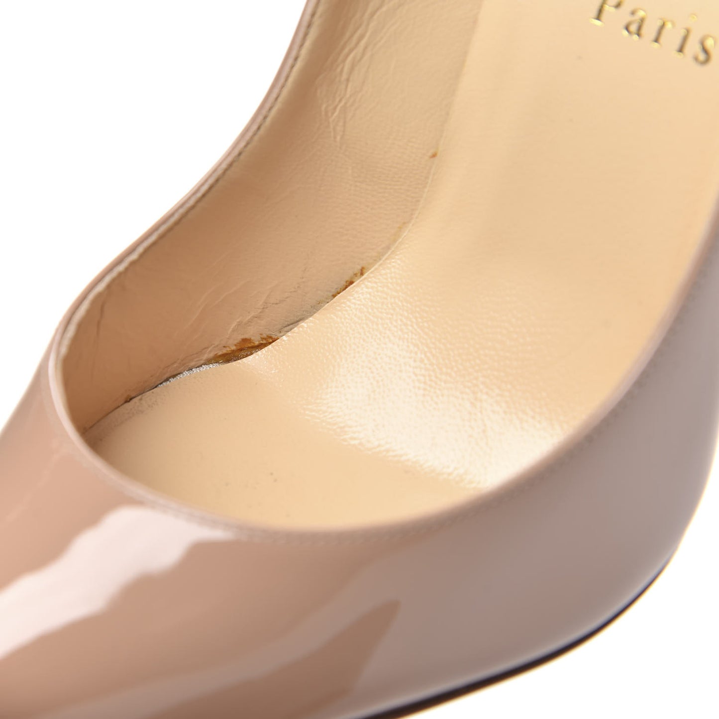 Patent Pigalle Follies 100 Pumps 39.5 Nude