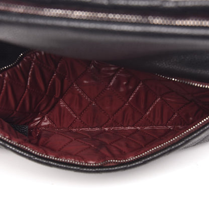 Chanel Caviar Quilted CC Beauty Clutch Black 6 of 8