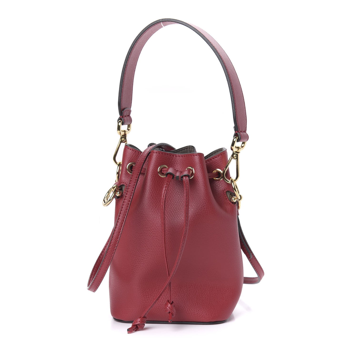 Vitello Cruise F is Fendi Mini Mon Tresor Bucket Bag Fragola