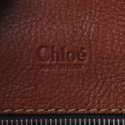 Chloe Calfskin Edith Satchel Ecureil Brown 5 of 10