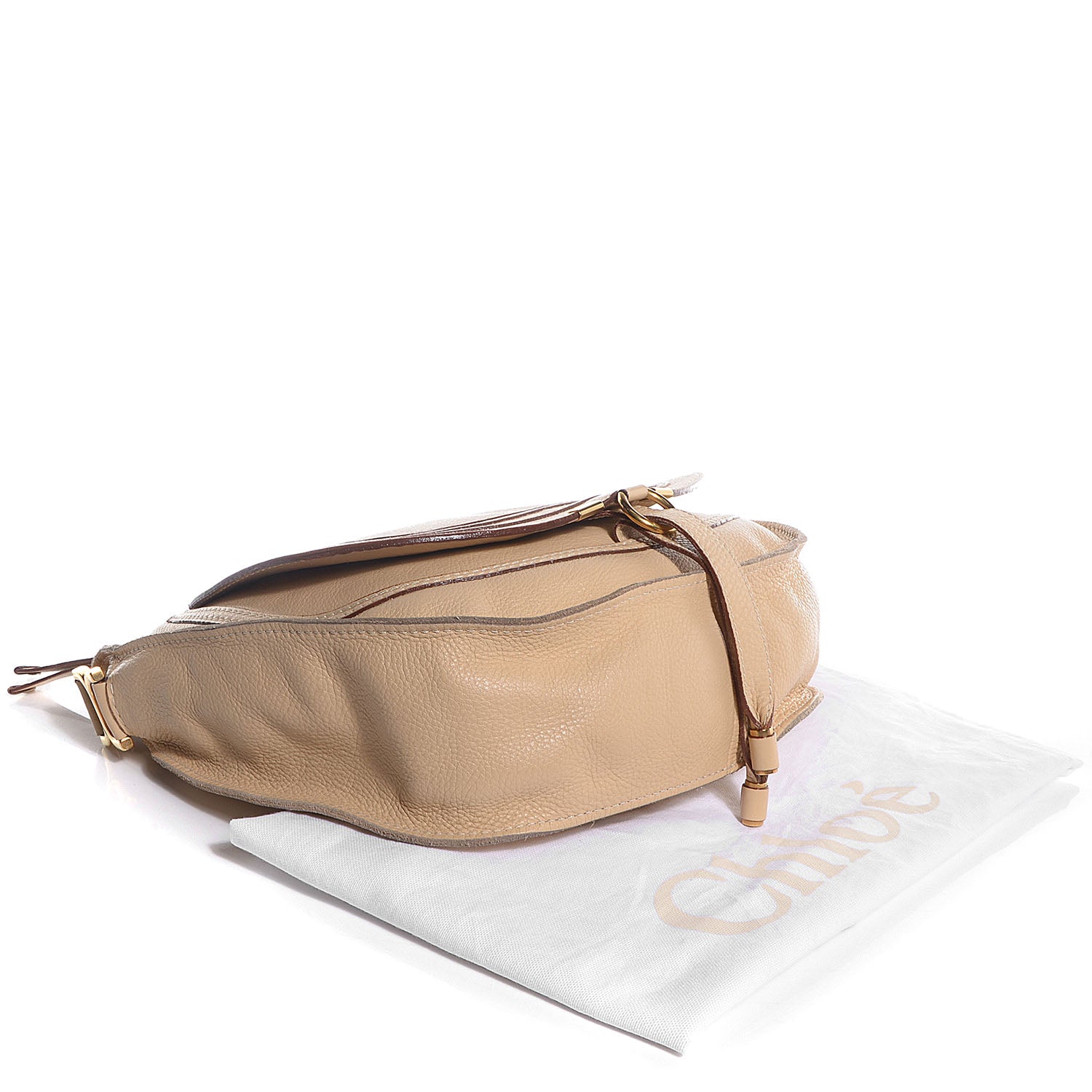 Chloe Calfskin Medium Marcie Hobo Beige 5 of 11