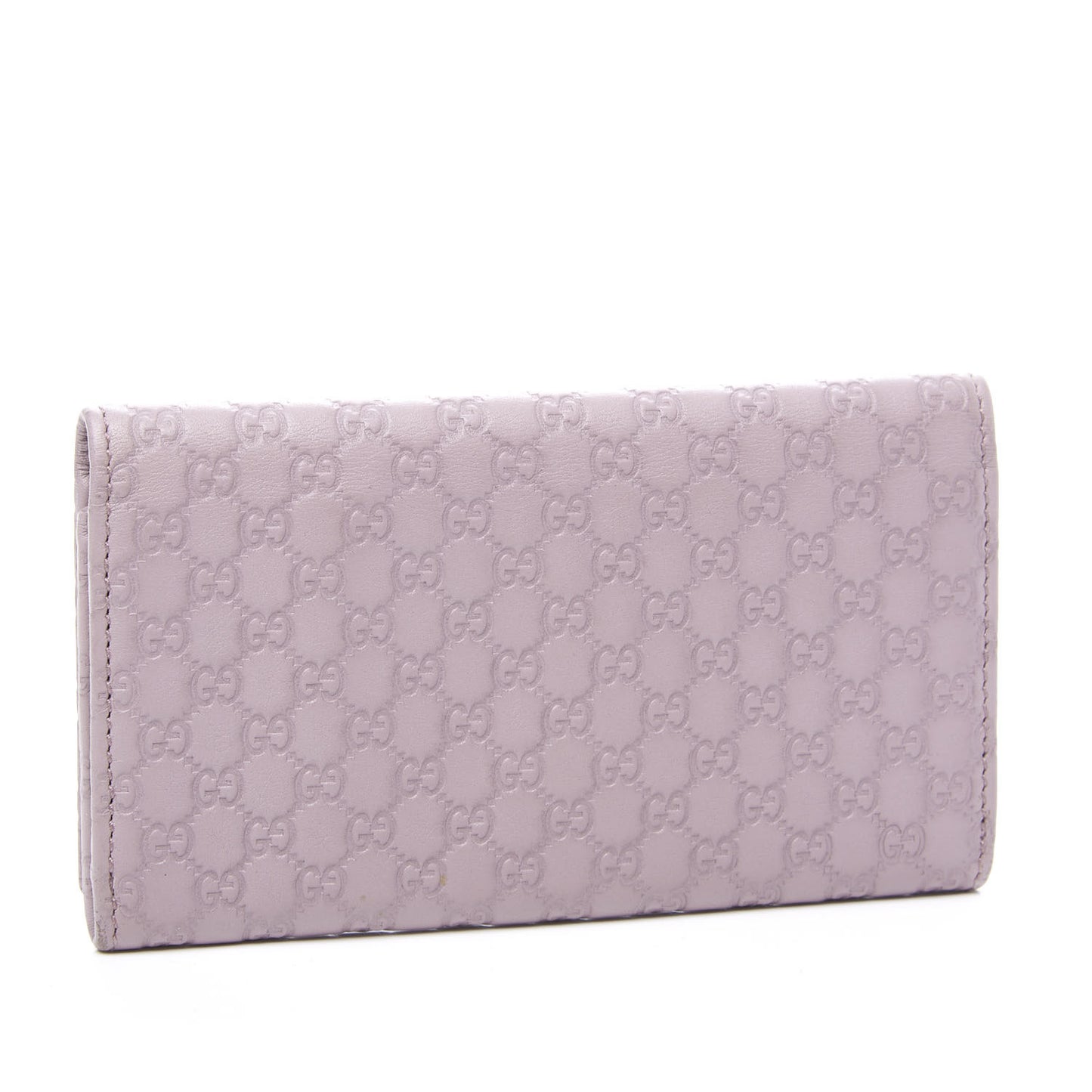 Microguccissima Flap Wallet Mauve