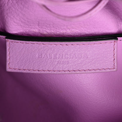 Balenciaga Veau Baltimore Double Sided Medium Everyday Tote Black Purple 8 of 16