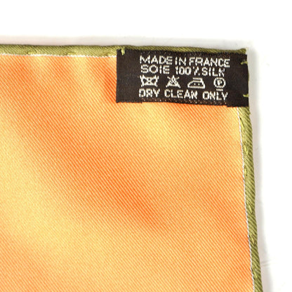 Hermes Silk Doigts de Fee Scarf 90 Orange 5 of 7