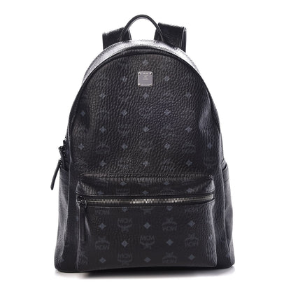 MCM Visetos Medium Stark Backpack Black 1 of 6