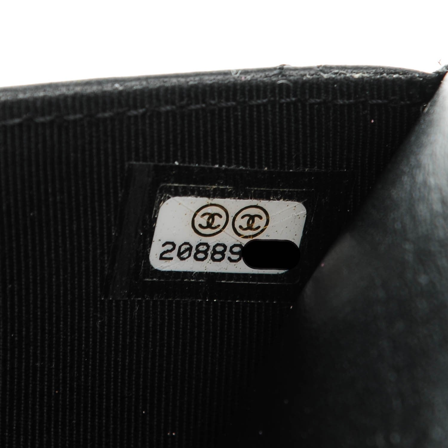 Chanel Lambskin Quilted Wallet On Chain WOC Black 8 of 9