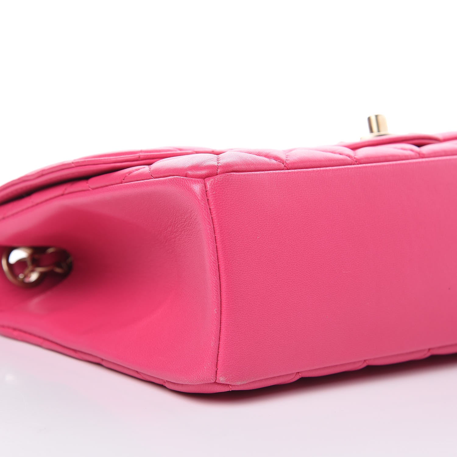 Chanel Lambskin Quilted Medium Mademoiselle Chic Flap Pink 8 of 11