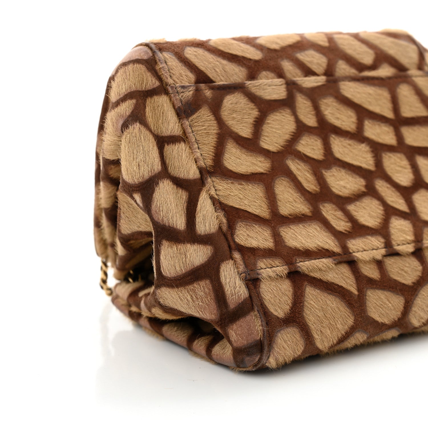 Chanel Pony Hair Reissue 2.55 Accordion Flap Brown 10 of 14
