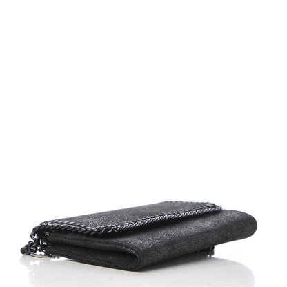 Stella McCartney Shaggy Deer Falabella Crossbody Clutch Black 4 of 7