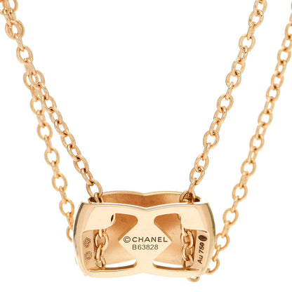 Chanel 18K Yellow Gold Coco Crush Pendant Necklace 4 of 5
