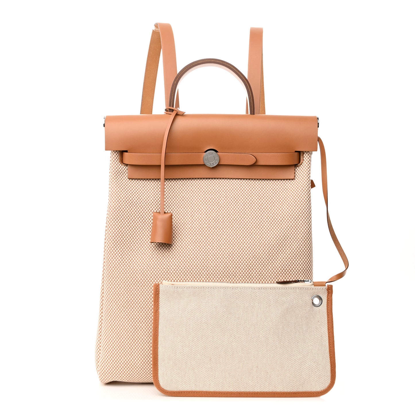 Vache Hunter Criss Viking Herbag a Dos Retourne Backpack Ecru Beige Naturel