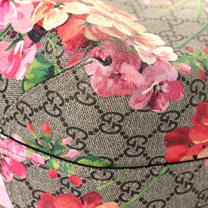 Gucci GG Supreme Monogram Blooms Large Reversible Tote Beige Multicolor Dry Rose 15 of 28