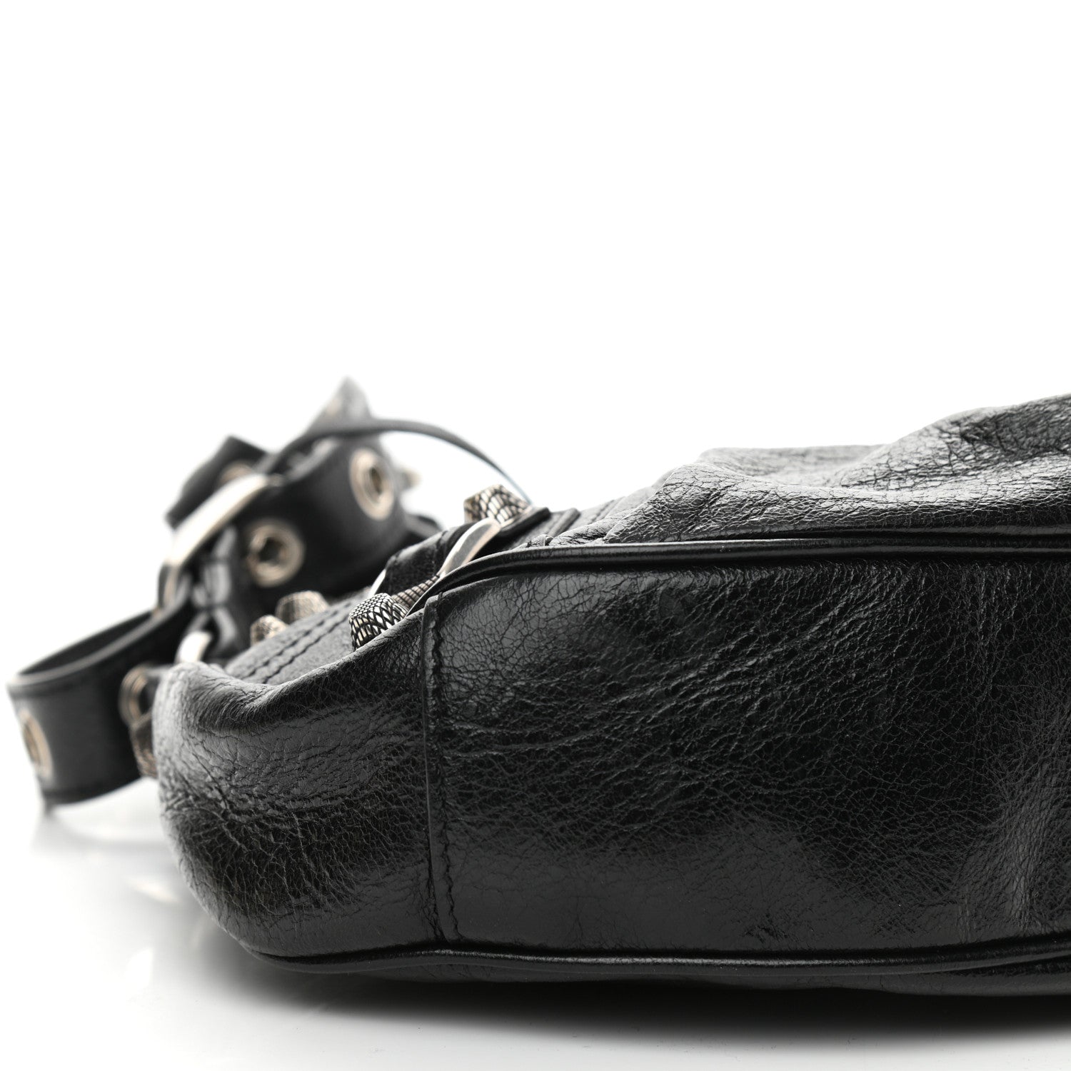 Balenciaga Agneau Arena Le Cagole Shoulder Bag XS Black 9 of 12