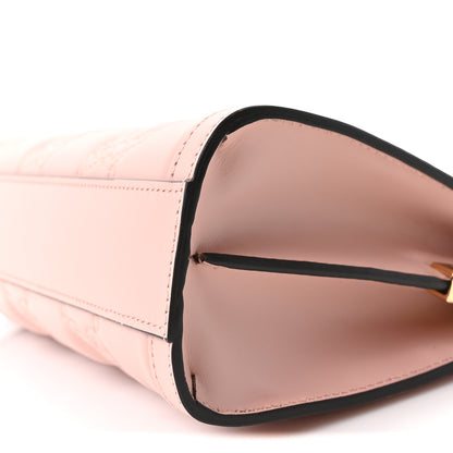 Gucci Calfskin GG Matelasse Small Slim Chain Shoulder Bag Perfect Pink Natural 10 of 10