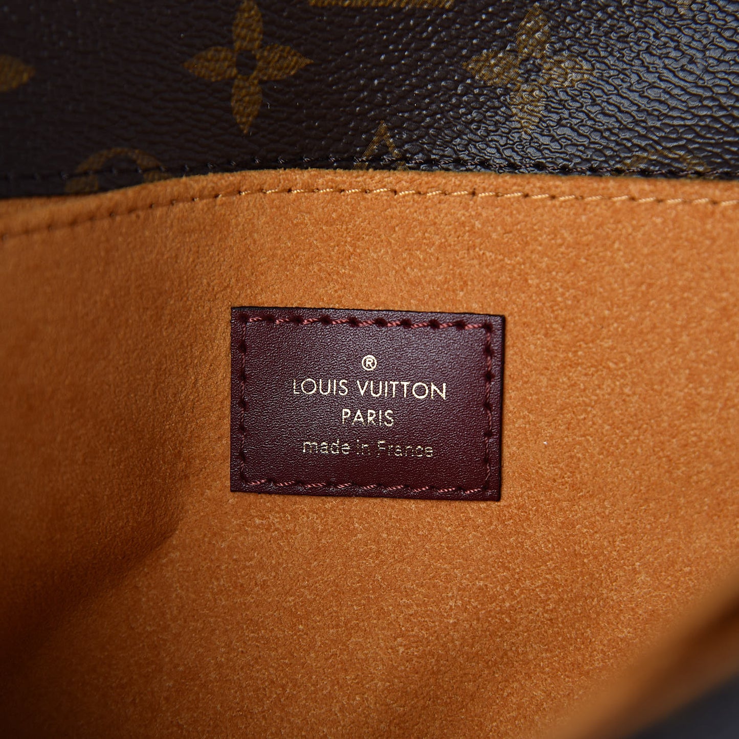Monogram Braided Pochette Metis Safran