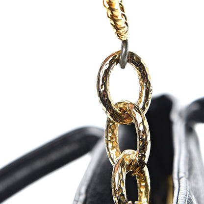 Chanel Caviar Quilted Medallion Tote Black 18 of 18