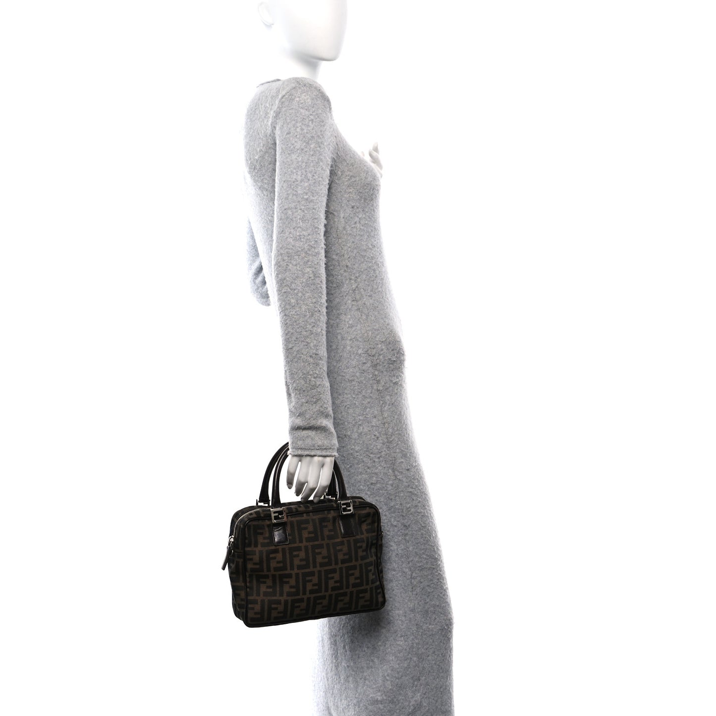 Zucca Top Handle Tote Tobacco