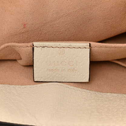 Gucci GG Supreme Monogram Flora Textured Calfskin Small Padlock Tote Beige Ebony Multicolor Mystic White 6 of 12