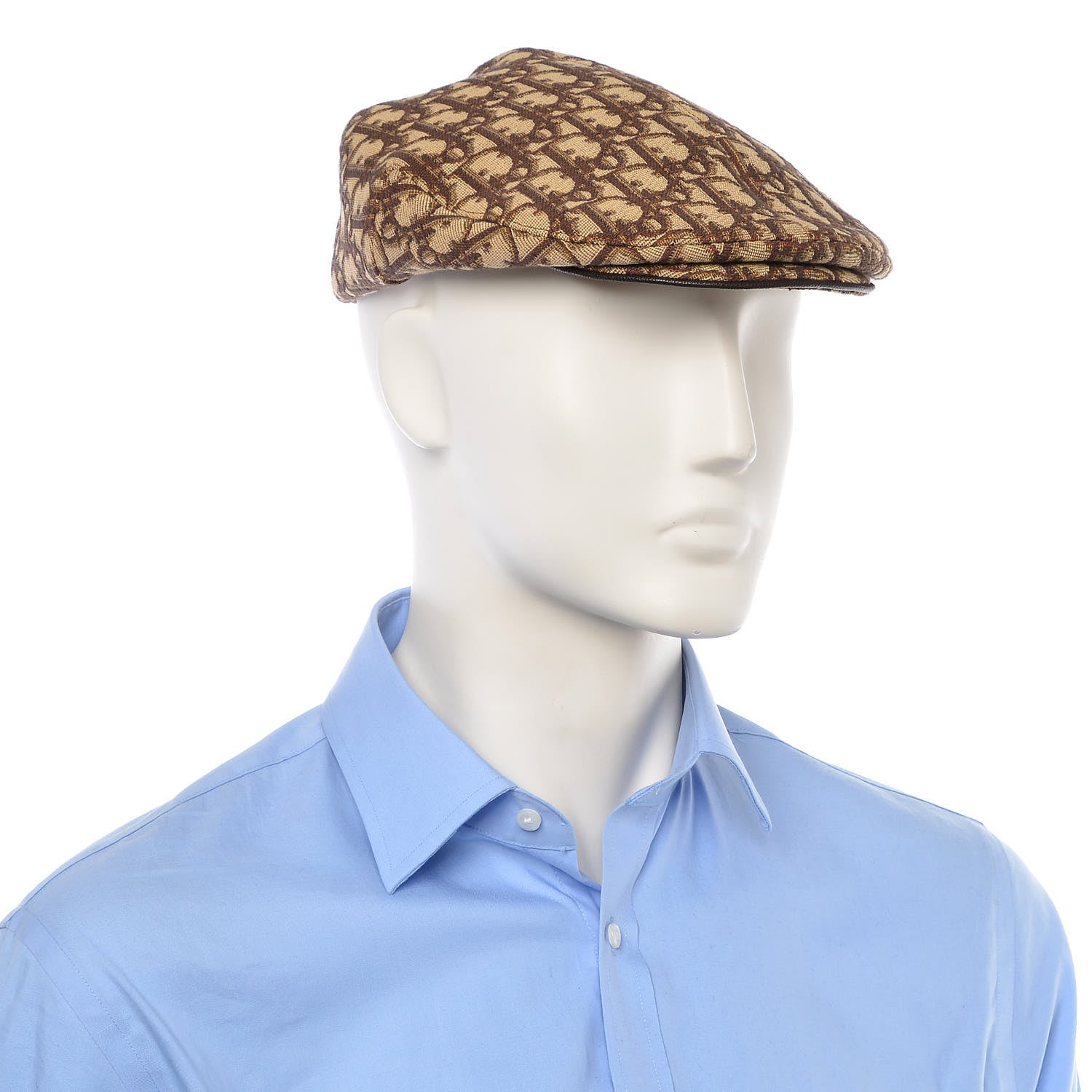 Christian Dior HOMME Monogram Cap 58 Brown 2 of 7
