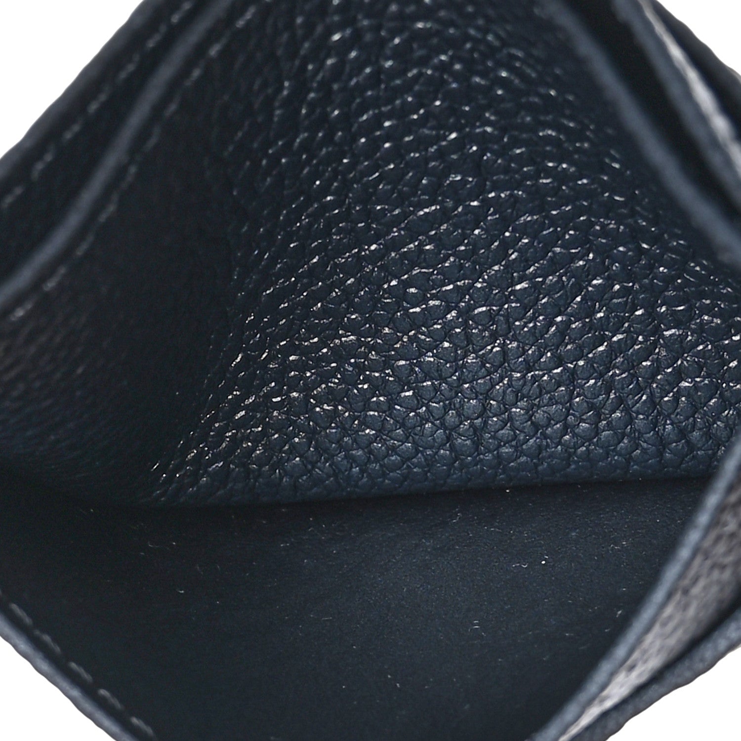 Louis Vuitton Empreinte Monogram LV Charms Card Holder Navy Blue 6 of 10