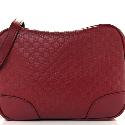 Gucci Microguccissima Mini Bree Messenger Bag Red 9 of 12
