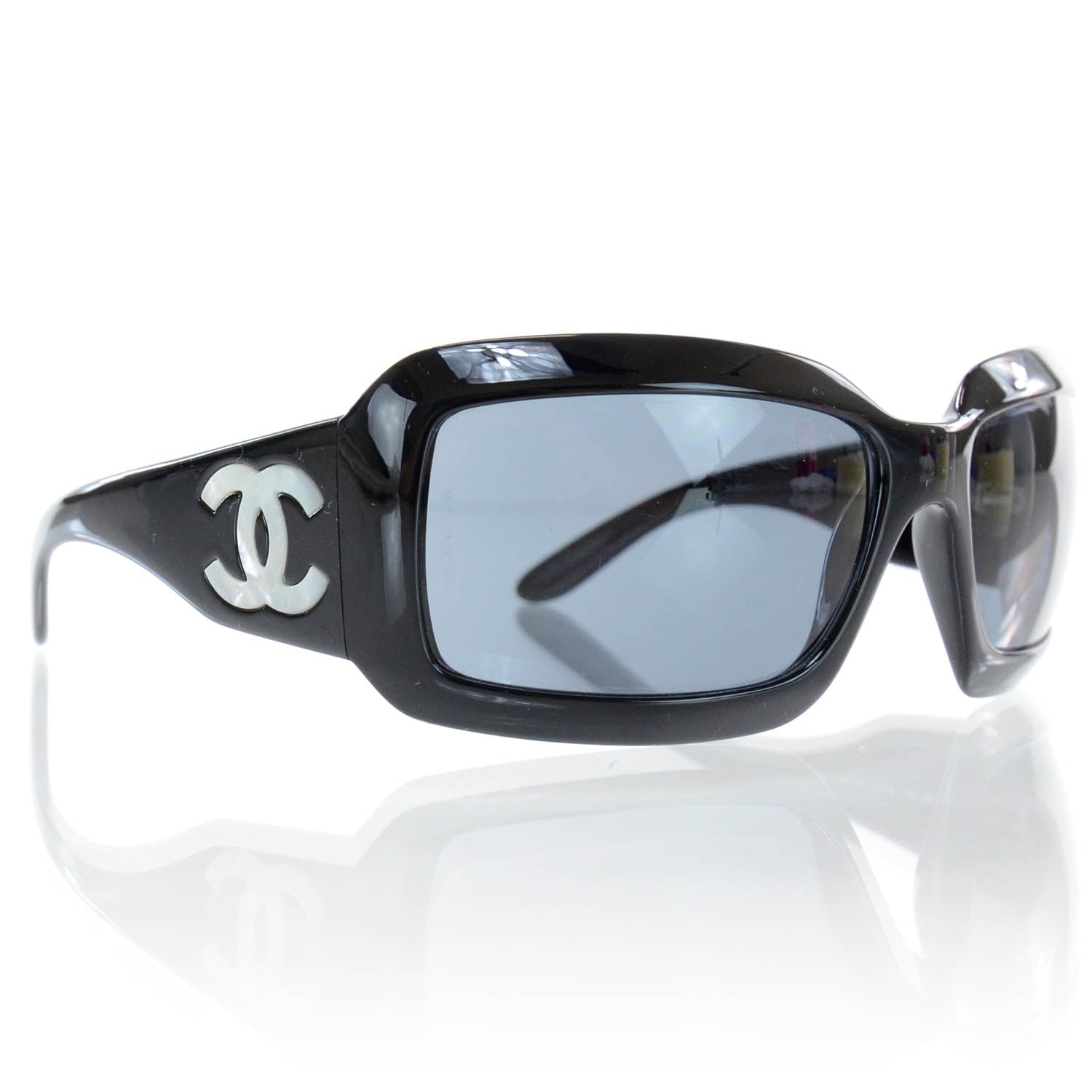 Chanel Mother of Pearl Sunglasses 5076 H Black 1 of 5