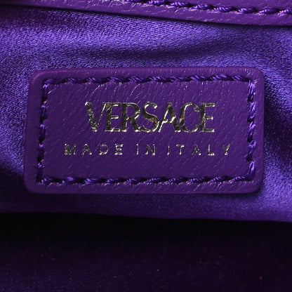 Versace Crystal Repeat Mini Hobo Purple 5 of 9