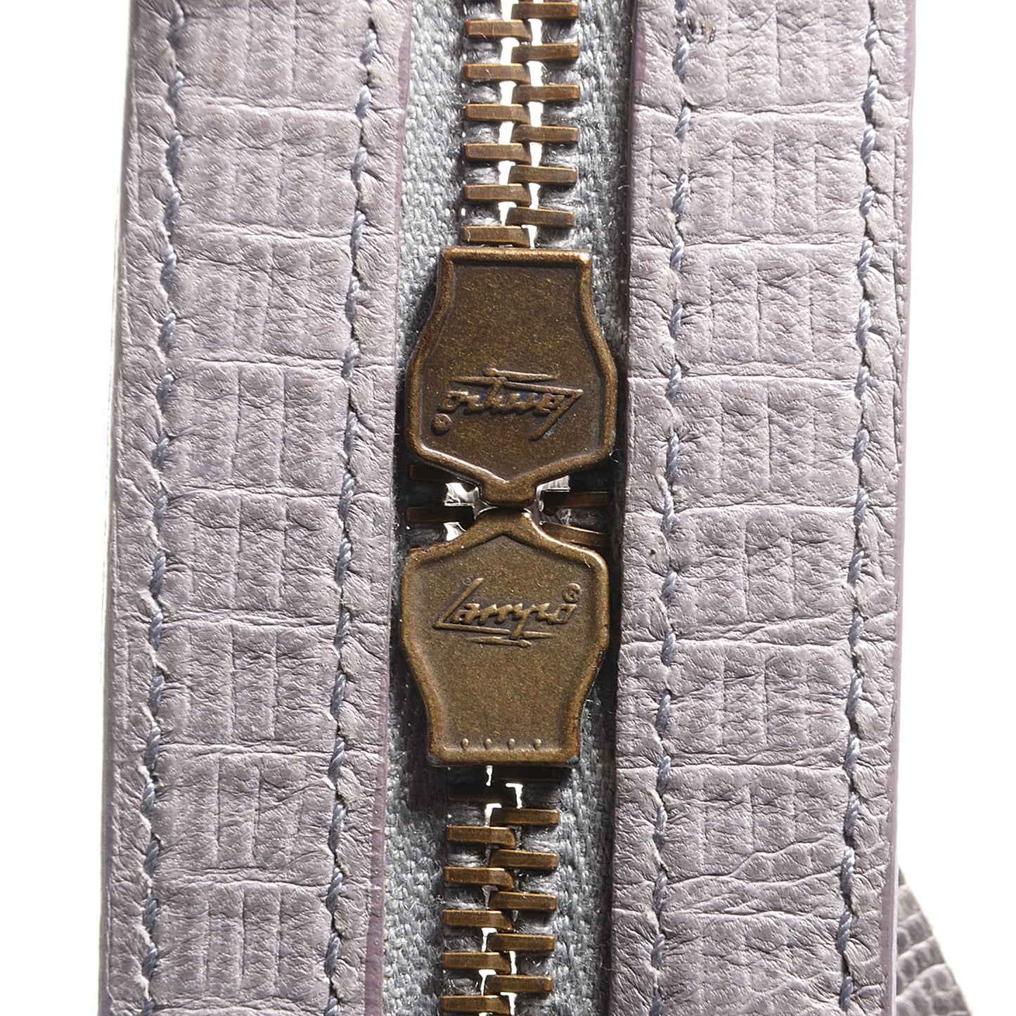 Agneau Lizard Embossed City Fer