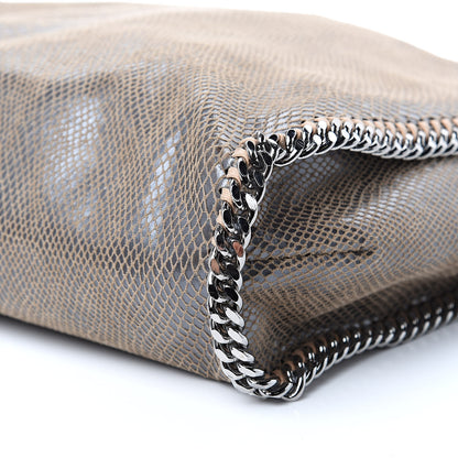 Stella McCartney Eco Python Big Falabella Tote Brown 8 of 9