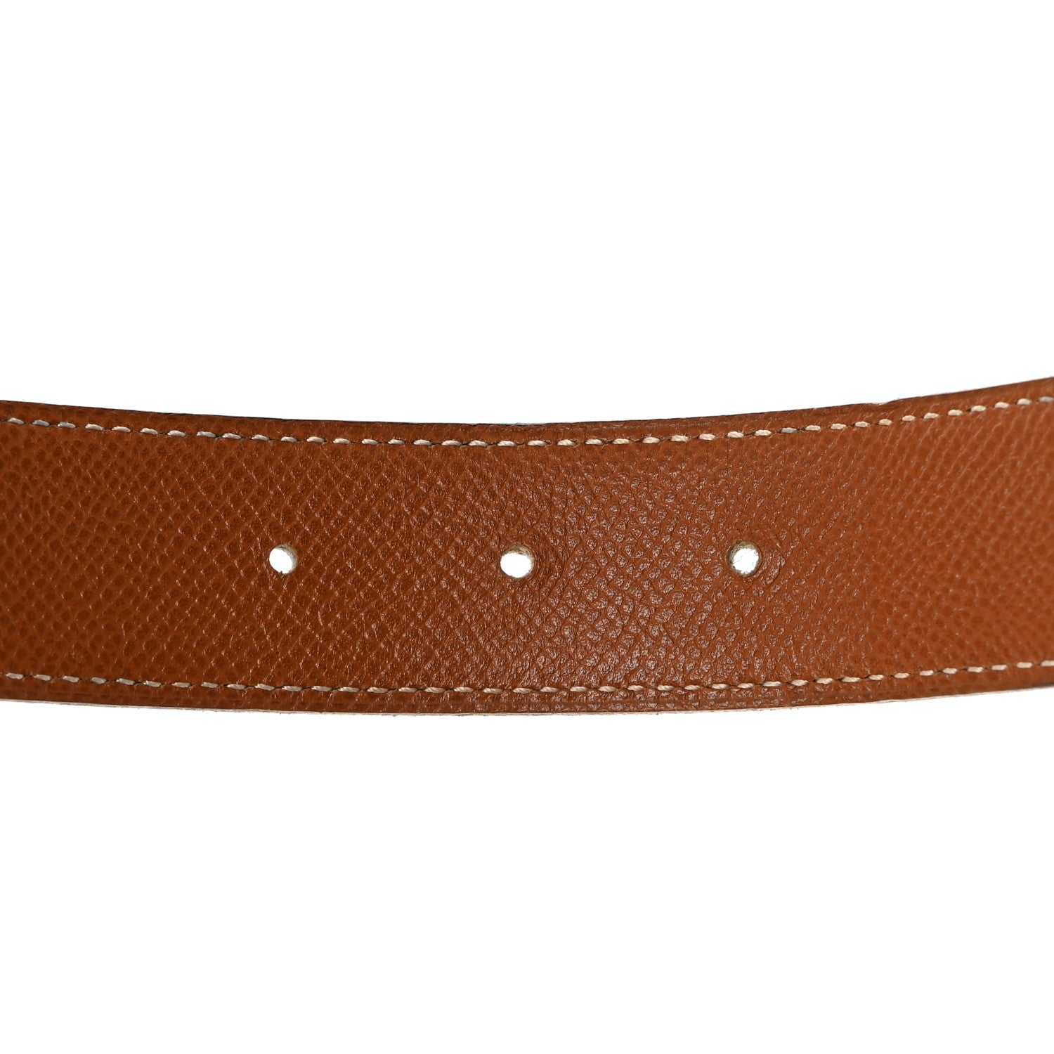 Hermes Swift Epsom 24mm Mini H Belt 70 28 Black Gold 6 of 8