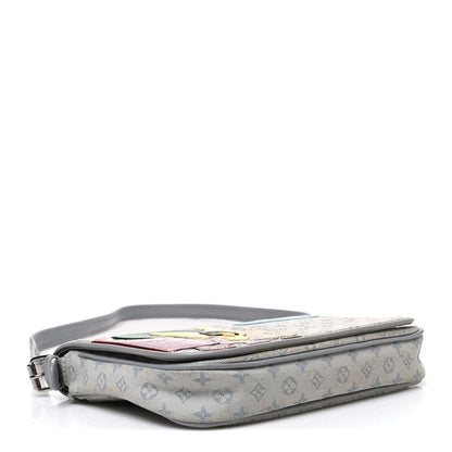 Louis Vuitton Mini Monogram Patchwork Conte De Fees Musette Grey 3 of 10