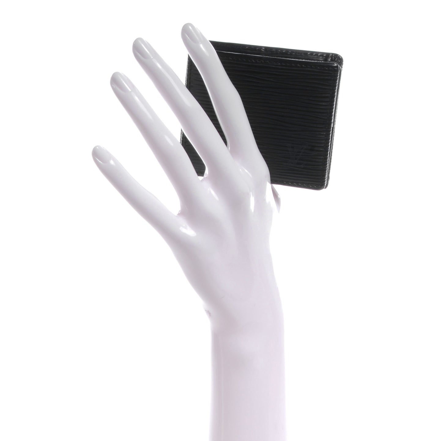 Epi Porte-Monnaie Boite Coin Purse Black