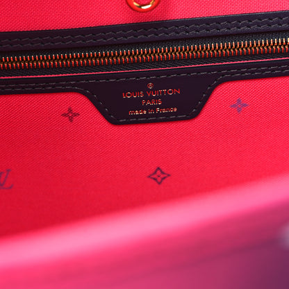 Louis Vuitton Monogram Giant Spring In The City Neverfull MM Midnight Fuchsia 7 of 10