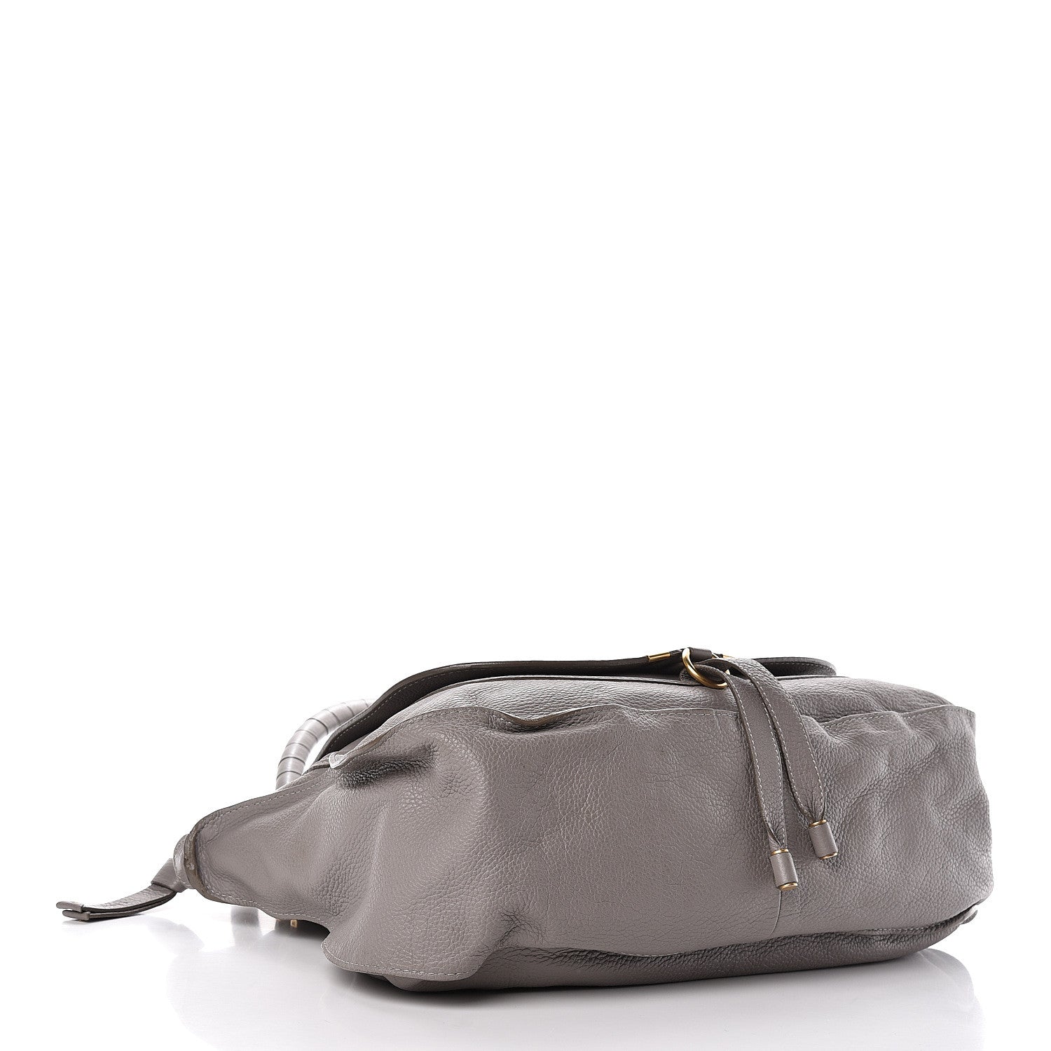 Chloe Calfskin Large Marcie Satchel Cashmere Grey 4 of 14