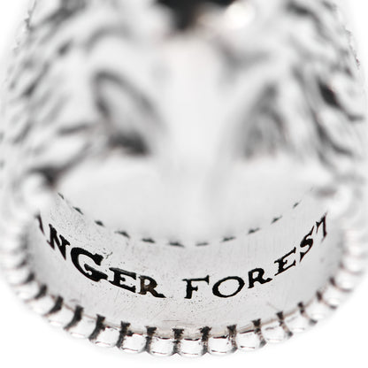 Gucci Sterling Silver Large Anger Forest Eagle Head Ring 50 5.5 6 of 7