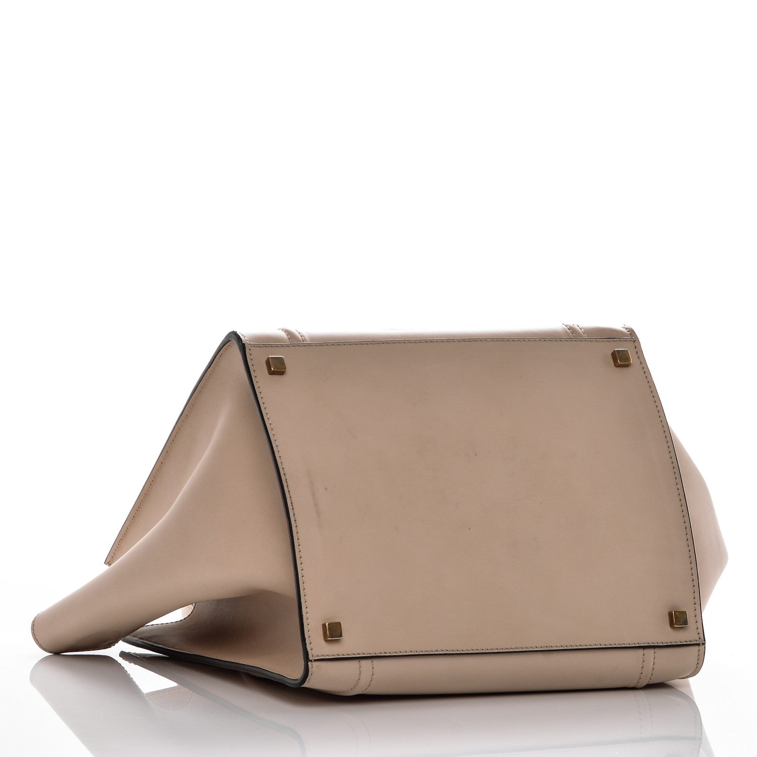 Celine Natural Calfskin Medium Phantom Luggage Sand 4 of 10