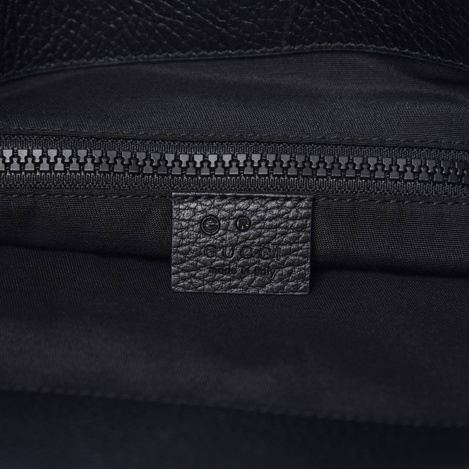 Gucci Nylon Monogram Tote Black 8 of 16