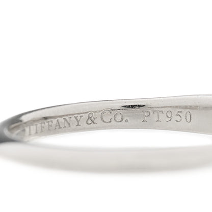 Tiffany Platinum Diamond .20ct Solitaire Engagement Ring 48 4.5 5 of 5
