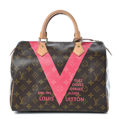 Louis Vuitton Monogram Speedy 30 V Grenade 1 of 9