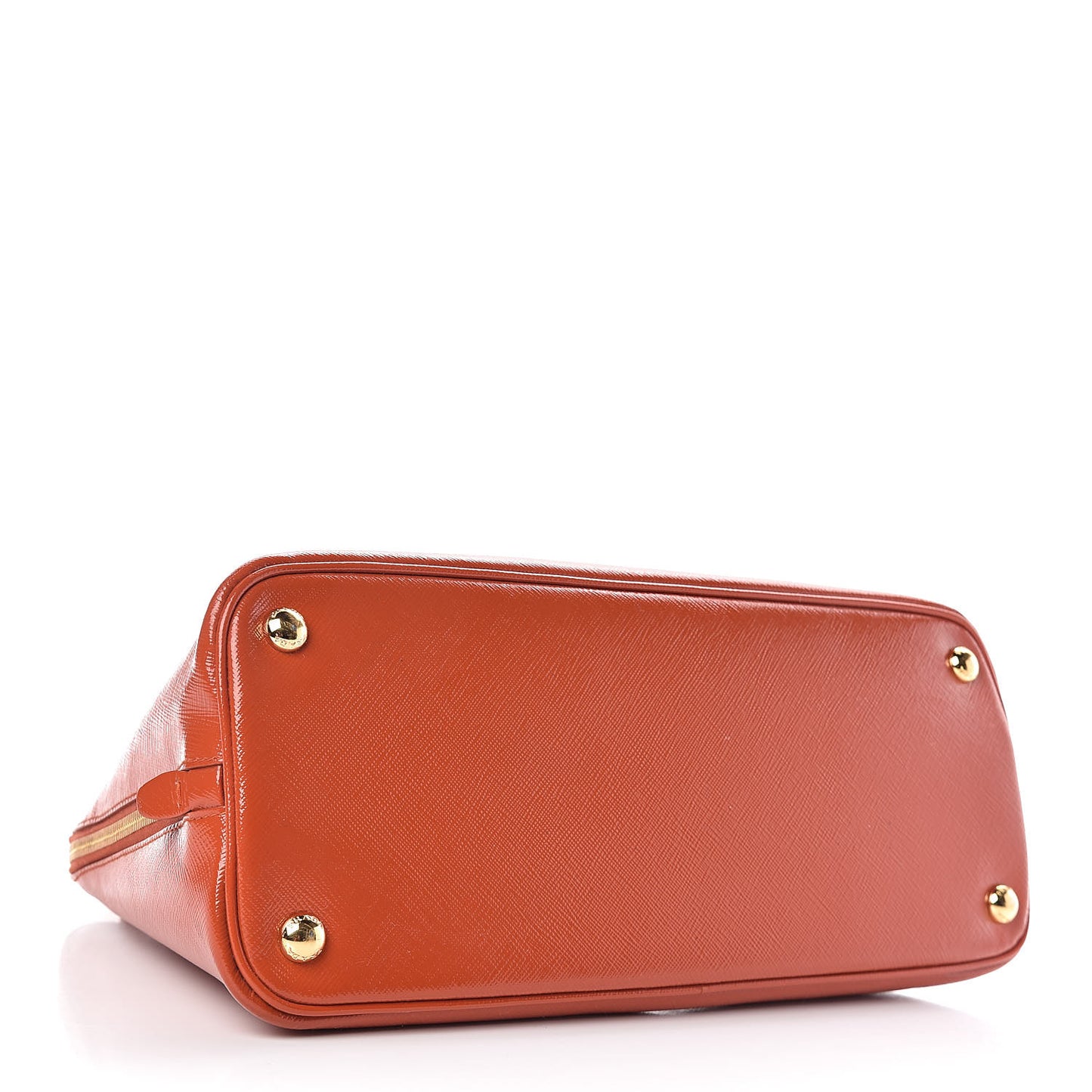 Saffiano Vernice Medium Promenade Tote Arancio